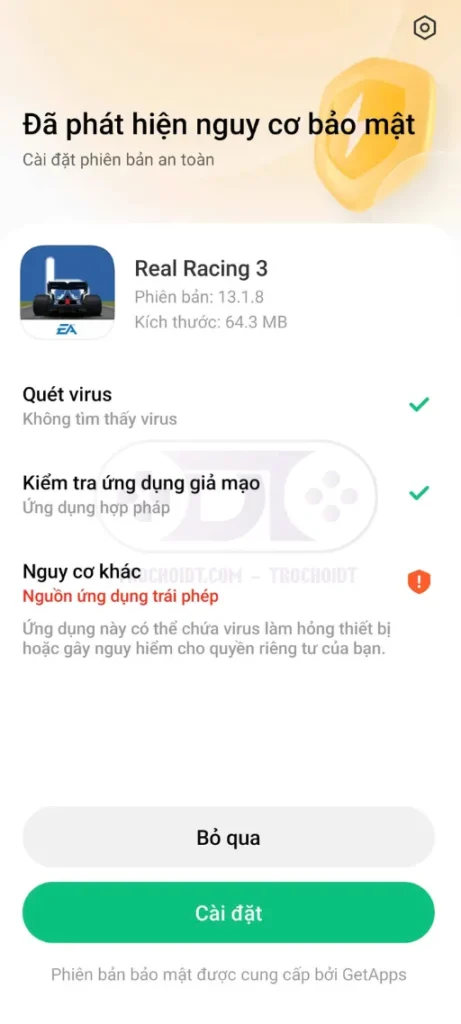 Hướng dẫn cài đặt real racing 3 mod apk
