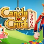 candy crush saga mod apk banner