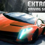 extreme car driving simulator mod apk banner