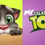 my talking tom mod apk banner